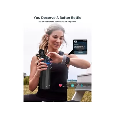 WaterH Boost Smart 710ml Stainless Steel Drink Bottle