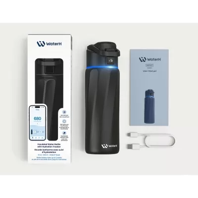 WaterH Boost Smart 946ml Stainless Steel Drink Bottle