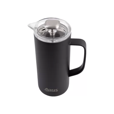 Oasis 600ml Stainless Steel Insulated Coffee Plunger