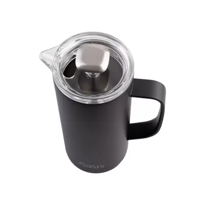 Oasis 600ml Stainless Steel Insulated Coffee Plunger