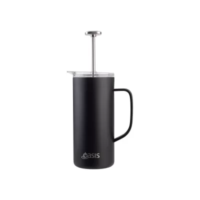 Oasis 600ml Stainless Steel Insulated Coffee Plunger