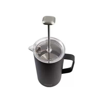 Oasis 1L Stainless Steel Insulated Coffee Plunger