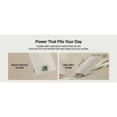 Belkin BoostCharge Slim 5000mAh Magnetic Power Bank