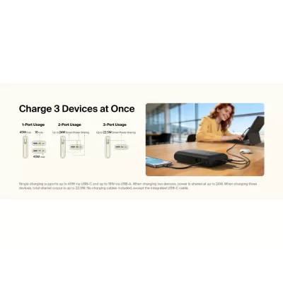 Belkin UltraCharge 20000mAh Power Bank with Cable