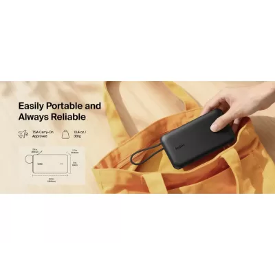 Belkin UltraCharge 20000mAh Power Bank with Cable