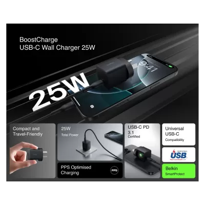 Belkin 25W PPS Wall Charger