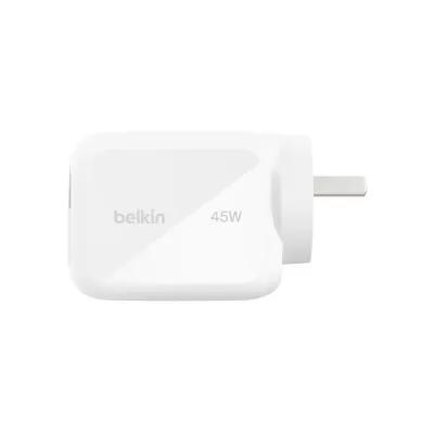 Belkin UltraCharge 45W Retractable GaN Wall Charger