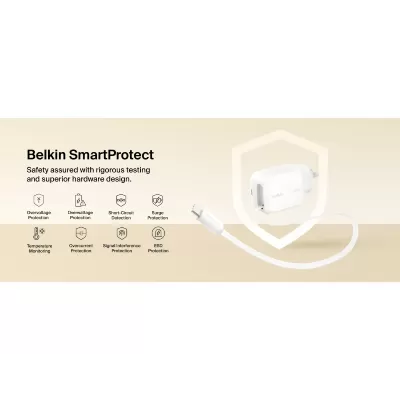 Belkin UltraCharge 45W Retractable GaN Wall Charger