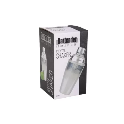 Bartender 550ml Stainless Steel Cocktail Shaker