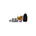 Bartender Whisky Rocks 9 Piece Set with Bag