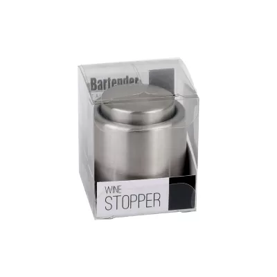 Bartender Stainless Steel Wine Stopper