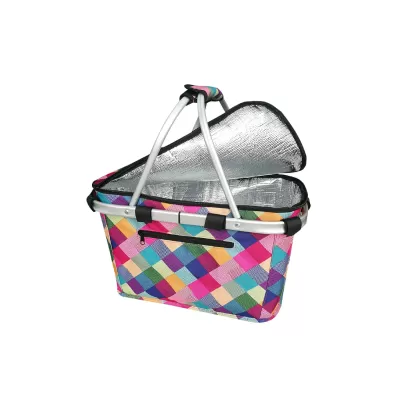Sachi Poly Insulated Carry Basket with Lid