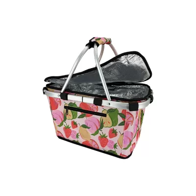 Sachi Poly Insulated Carry Basket with Lid