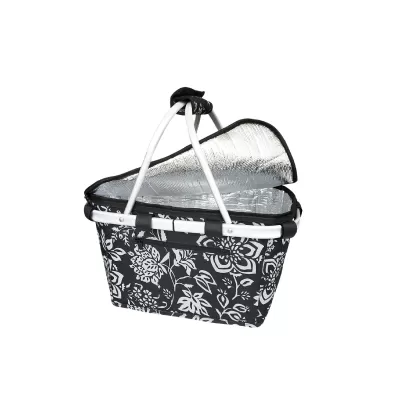 Sachi Poly Insulated Carry Basket with Lid
