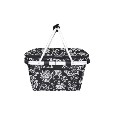 Sachi Poly Insulated Carry Basket with Lid