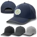 Legend Black Circuit 6 Panel Nylon Cap
