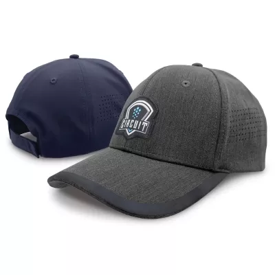 Legend Black Circuit 6 Panel Nylon Cap