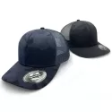 Legend Black Dark Night 2 Panel Cotton Trucker Cap