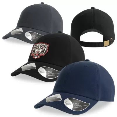 Atlantis Fraser Dad 6 Panel Organic Cotton Hat