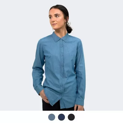 TRENDSWEAR Chester Womens Denim Shirt