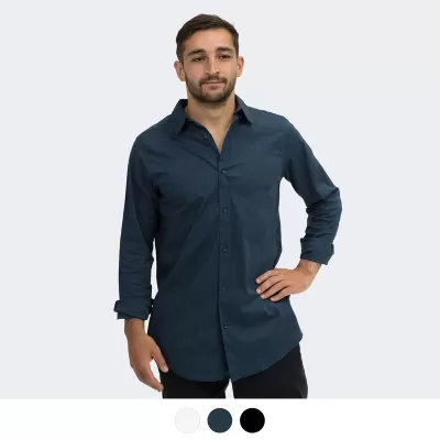 TRENDSWEAR Parker Mens Cotton Poplin Shirt
