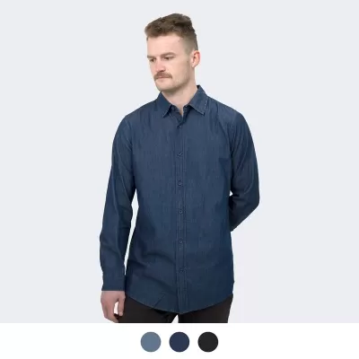 TRENDSWEAR Chester Mens Denim Shirt