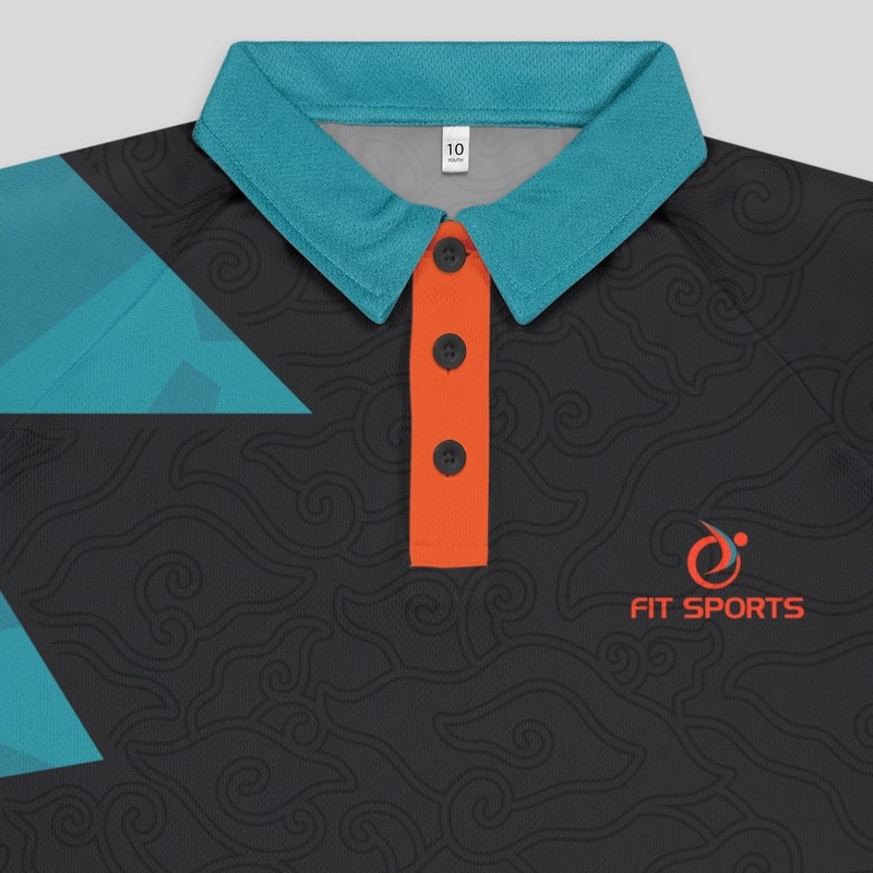 Youth Custom Active Polyester Polo
