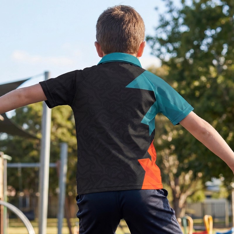 Youth Custom Active Polyester Polo