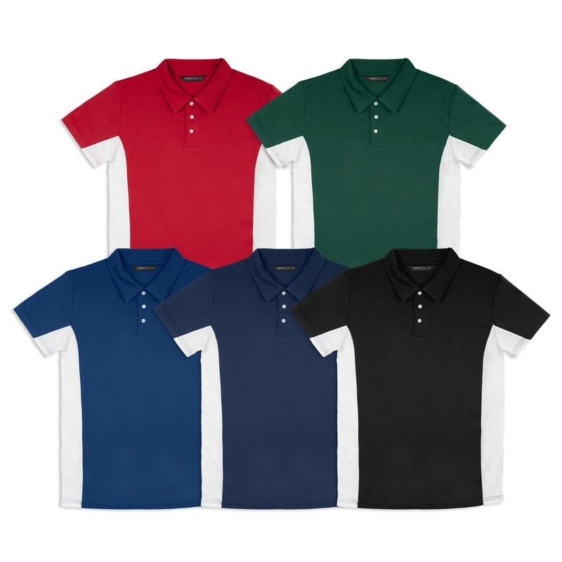 TRENDSWEAR Harvey Mens Polyester Polo
