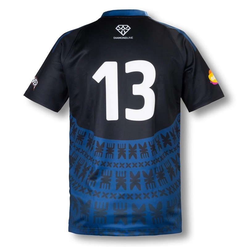 Mens Custom Polyester Rugby Performance T-Shirt