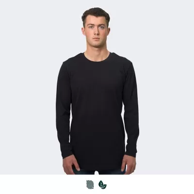 TRENDSWEAR Harlow Mens Cotton Long Sleeve Crew