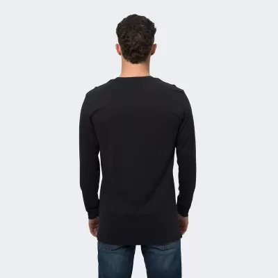 TRENDSWEAR Harlow Mens Cotton Long Sleeve Crew
