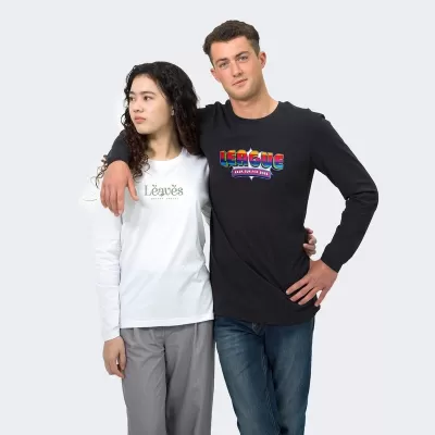 TRENDSWEAR Harlow Mens Cotton Long Sleeve Crew