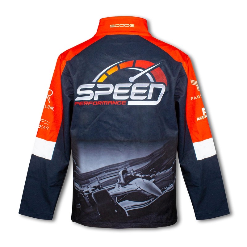 Mens Custom Fleece Softshell Jacket