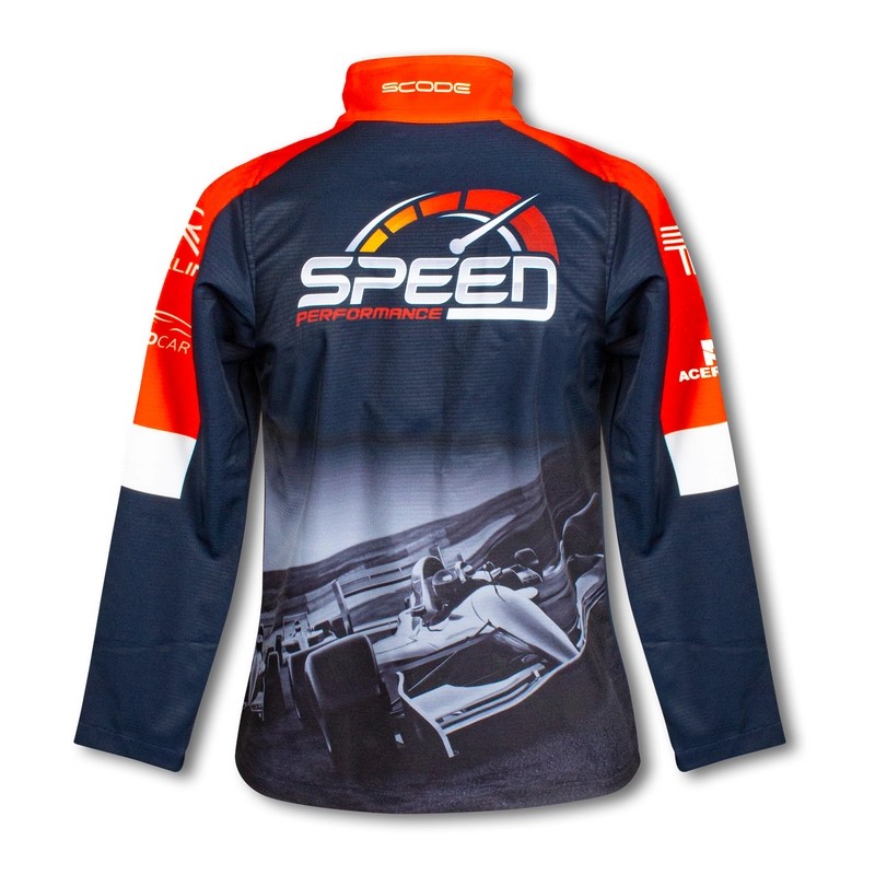 Womens Custom Fleece Softshell Jacket