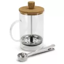 Keepsake Onsen Cork Lid Borosilicate Glass Coffee Plunger