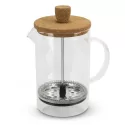 Keepsake Onsen Cork Lid Borosilicate Glass Coffee Plunger