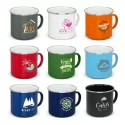 Bendigo 500ml Stainless Steel Enamel Mug