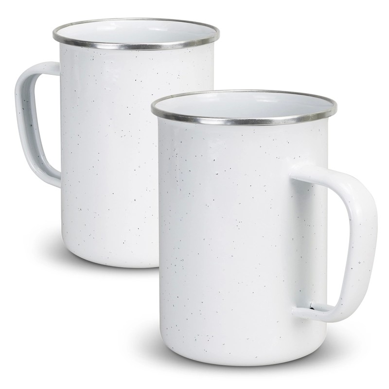 Bendigo 600ml Stainless Steel Enamel Mug