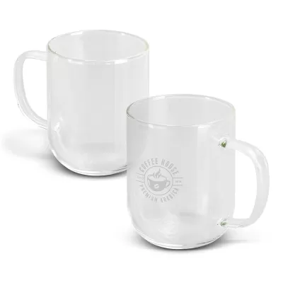 Florence 350ml Glass Coffee Mug