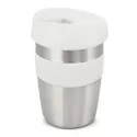 Express Elite 350ml Stainless Steel Coffee Cup with Silicone Band