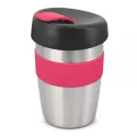 Express Elite 350ml Stainless Steel Coffee Cup with Silicone Band