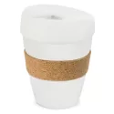Express 350ml Polypropylene Coffee Cup with Cork Band