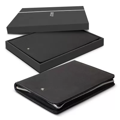Swiss Peak Heritage A5 PU Portfolio with Zipper