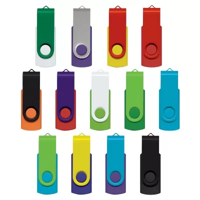 Helix Mix and Match 4GB Plastic USB Flash Drive