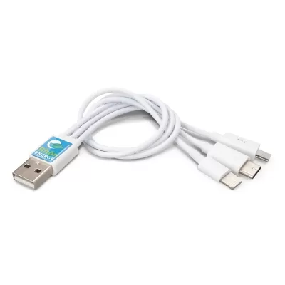Triple Connector Charging Cable