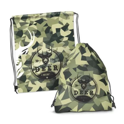 branded Full Colour Polyester Drawstring Backpack, from our range of promotional Drawstring Bags & Back Sacks