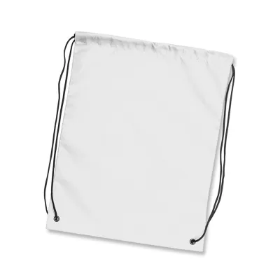 branded Polyester Drawstring Backpack, from our range of promotional Drawstring Bags & Back Sacks