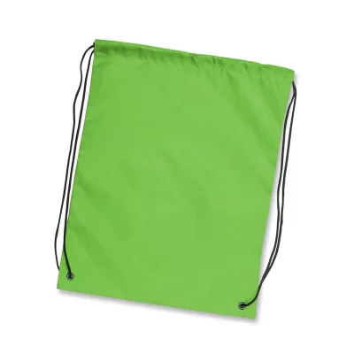 branded Polyester Drawstring Backpack, from our range of promotional Drawstring Bags & Back Sacks