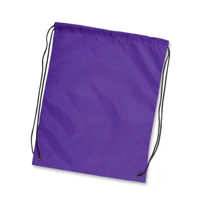 branded Polyester Drawstring Backpack, from our range of promotional Drawstring Bags & Back Sacks